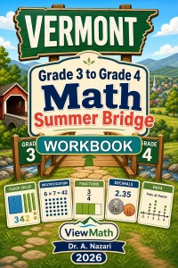 Vermont SBAC Grade 3 Math Summer Bridge Workbook