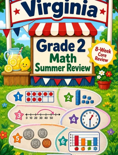 Virginia Grade 2 Math Summer Review