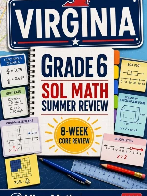 Virginia SOL Grade 6 Math Summer Review