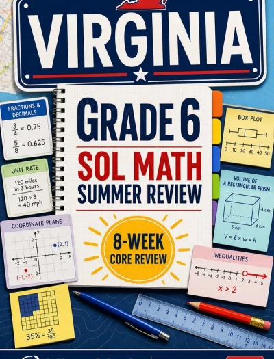 Virginia SOL Grade 6 Math Summer Review