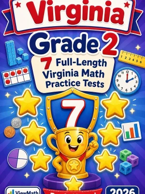 7 Full-Length Virginia Grade 2 Math Practice Tests