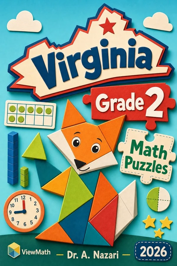 Virginia Grade 2 Math Puzzles and Brain Teasers