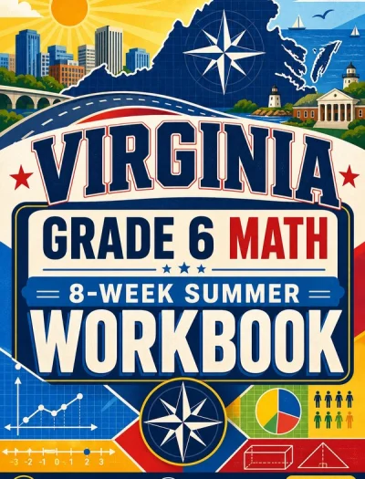 Virginia SOL Grade 6 Math Summer Review Workbook