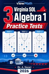 3 Virginia SOL Algebra 1 Math Practice Tests