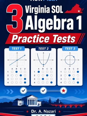 3 Virginia SOL Algebra 1 Practice Tests