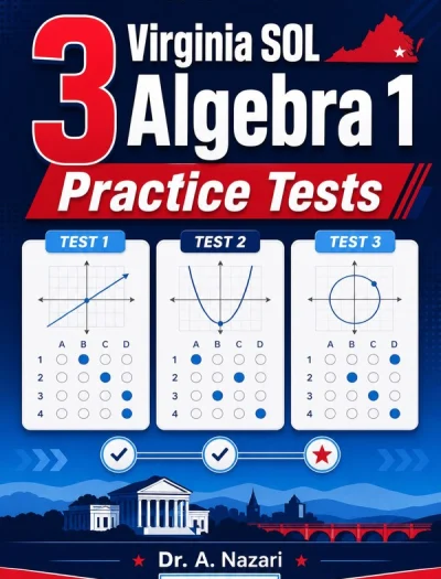 3 Virginia SOL Algebra 1 Math Practice Tests