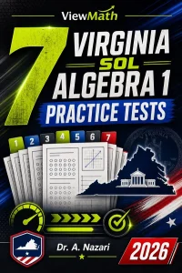 7 Virginia SOL Algebra 1 Math Practice Tests