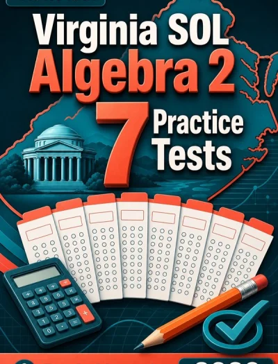 7 Full-Length Virginia SOL Algebra 2 Practice Tests