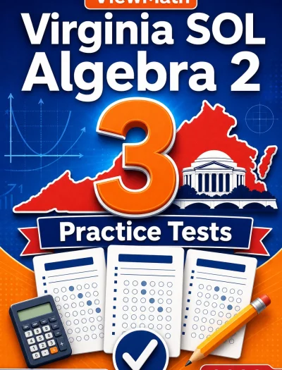 3 Full-Length Virginia SOL Algebra 2 Practice Tests