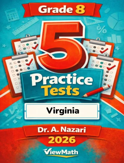 5 Full-Length Virginia SOL Grade 8 Math Practice Tests