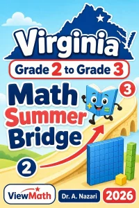 Virginia Grade 2 to Grade 3 Math Summer Bridge