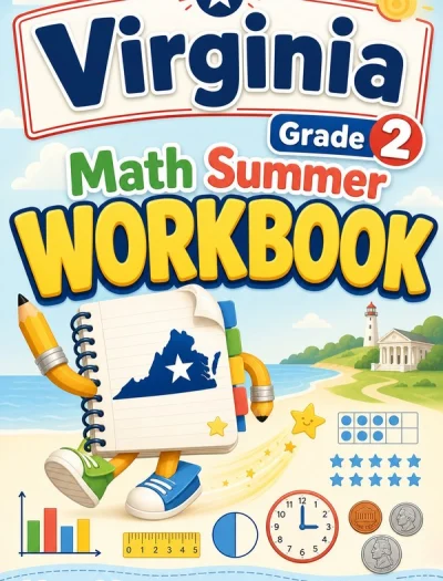 Virginia Grade 2 Math Summer Workbook