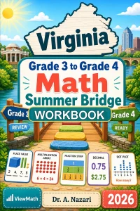 Virginia SOL Grade 3 Math Summer Bridge Workbook