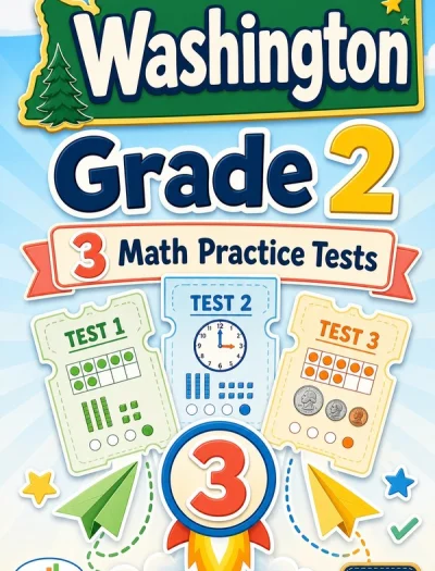 3 Washington Grade 2 Math Practice Tests
