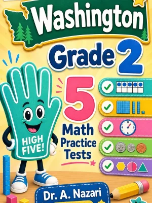5 Full-Length Washington Grade 2 Math Practice Tests