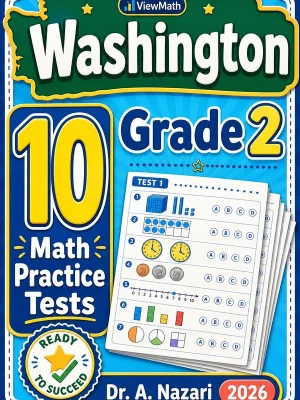 10 Full-Length Washington Grade 2 Math Practice Tests