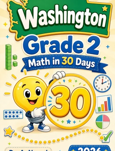 Washington Grade 2 Math in 30 Days