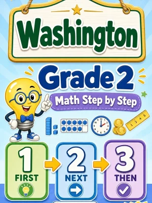Washington Grade 2 Math Step by Step
