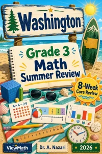 Washington SBA Grade 3 Math Summer Review