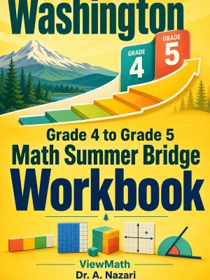 Washington SBA Grade 4 Math Summer Bridge Workbook