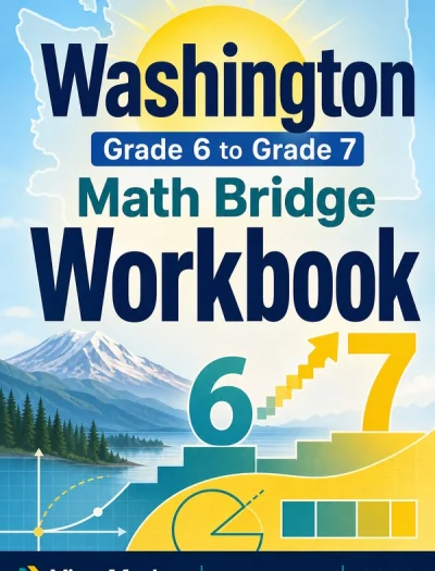 Washington SBA Grade 6 Math Summer Bridge Workbook