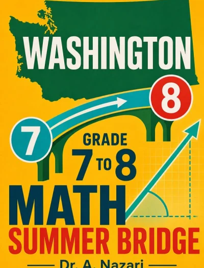 Washington SBA Grade 7 to Grade 8 Math Summer Bridge