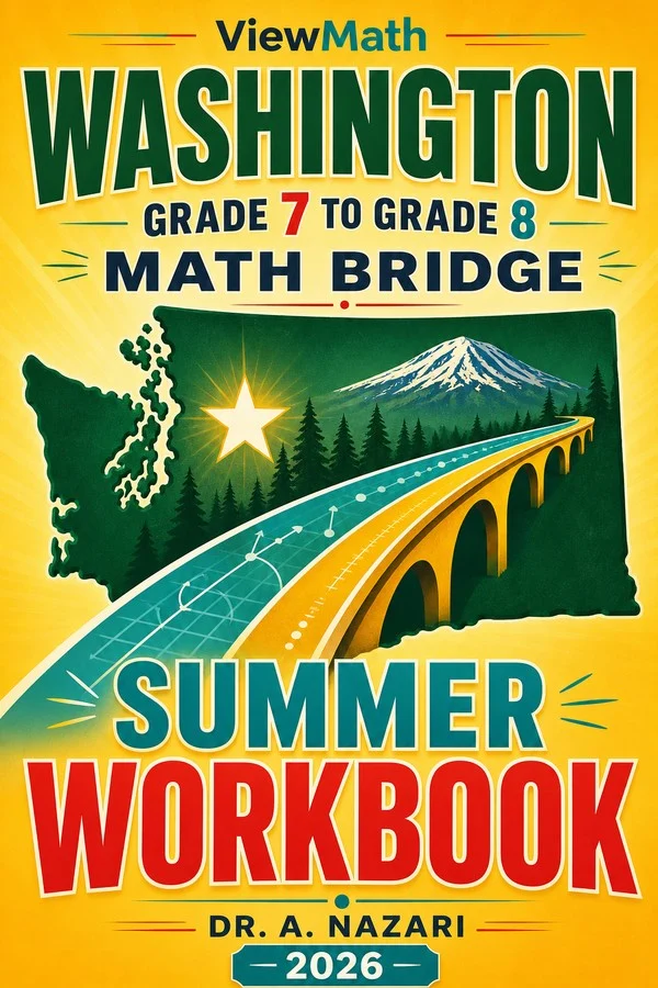 Washington SBA Grade 7 Math Summer Bridge Workbook