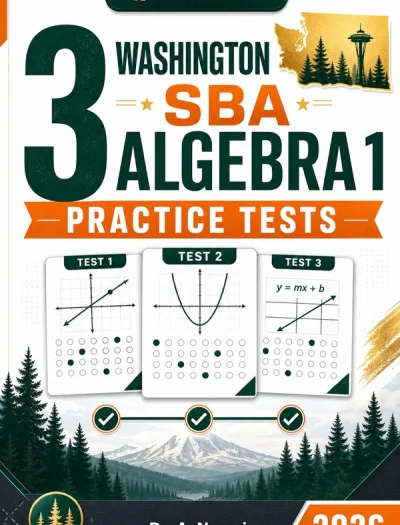 3 Washington SBA Algebra 1 Math Practice Tests