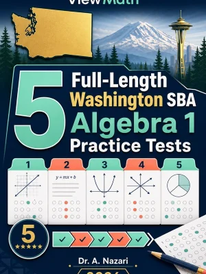 5 Full-Length Washington SBA Algebra 1 Practice Tests