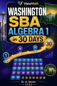 Washington SBA Algebra 1 Math in 30 Days