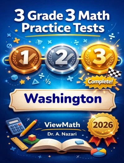 3 Washington SBA Grade 3 Math Practice Tests