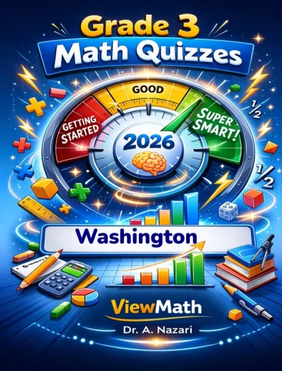 Washington SBA Grade 3 Math Quizzes