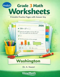 Washington SBA Grade 3 Math Worksheets