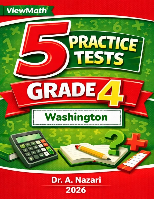 5 Full-Length Washington SBA Grade 4 Math Practice Tests