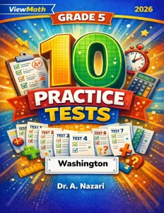 10 Washington SBA Grade 5 Math Practice Tests
