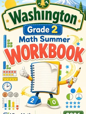 Washington Grade 2 Math Summer Workbook