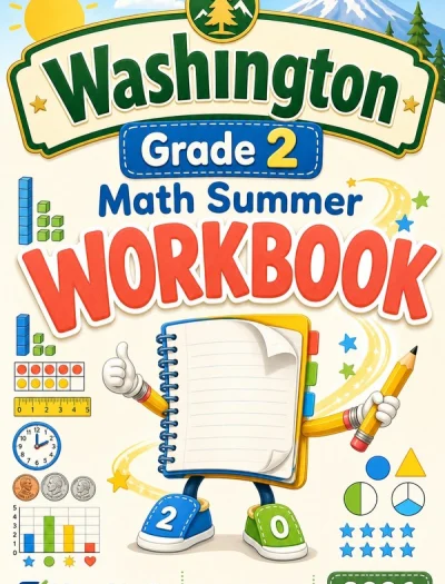 Washington Grade 2 Math Summer Workbook