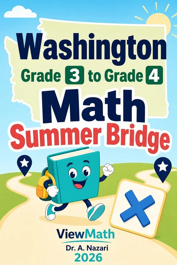 Washington SBA Grade 3 Math Summer Bridge