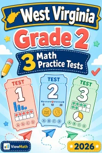 3 West Virginia Grade 2 Math Practice Tests