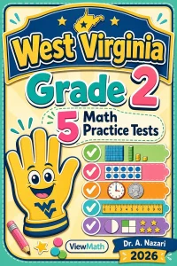 5 Full-Length West Virginia Grade 2 Math Practice Tests