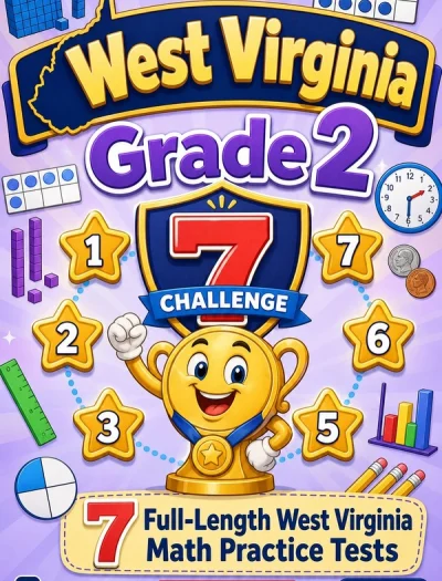 7 Full-Length West Virginia Grade 2 Math Practice Tests