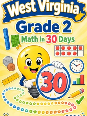 West Virginia Grade 2 Math in 30 Days