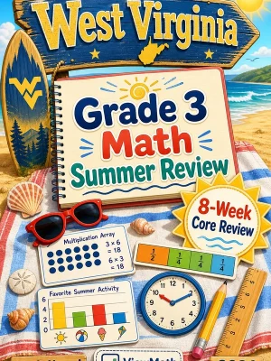 West Virginia WVGSA Grade 3 Math Summer Review