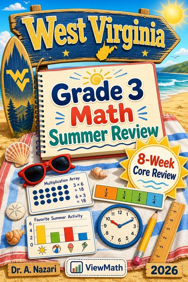 West Virginia WVGSA Grade 3 Math Summer Review