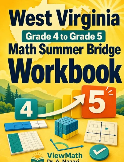 West Virginia WVGSA Grade 4 Math Summer Bridge Workbook