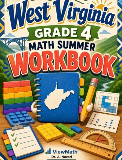 West Virginia WVGSA Grade 4 Math Summer Review Workbook
