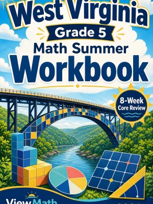 West Virginia WVGSA Grade 5 Math Summer Review Workbook