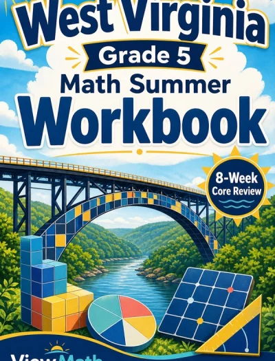 West Virginia WVGSA Grade 5 Math Summer Review Workbook