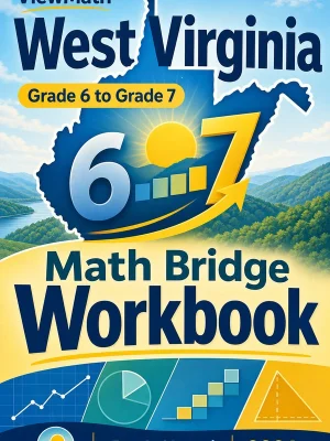 West Virginia WVGSA Grade 6 Math Summer Bridge Workbook