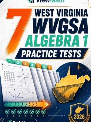 7 West Virginia WVGSA Algebra 1 Practice Tests